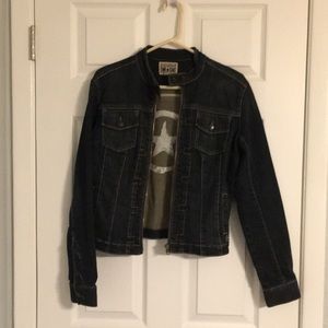 Converse One Star Denim Moto Jacket